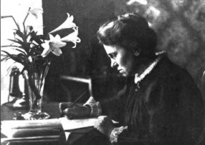 Emma Goldman at work